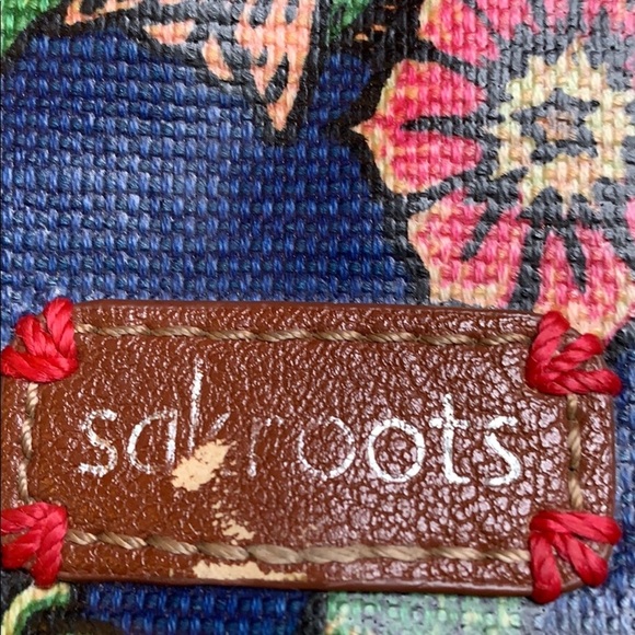Sakroots Blue Floral Crossbody Bag - Picture 3 of 10